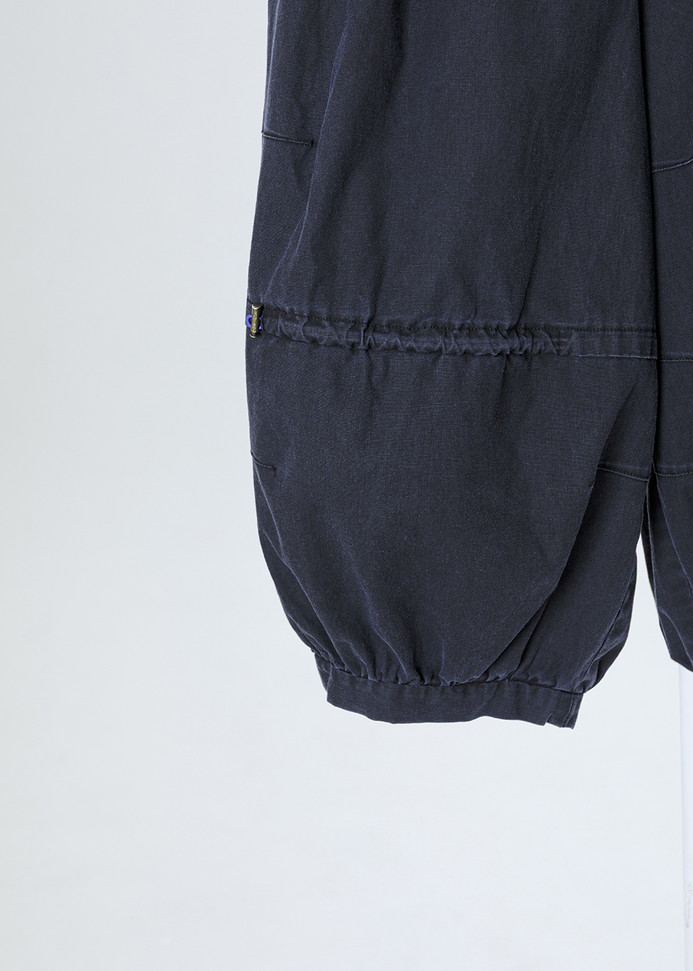 滯留橫抽繩七分氣球褲